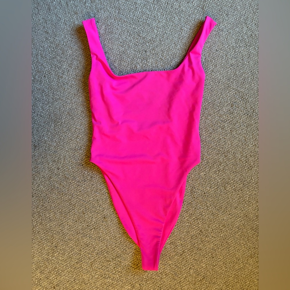 Mara Hoffman Pink Swimsuit